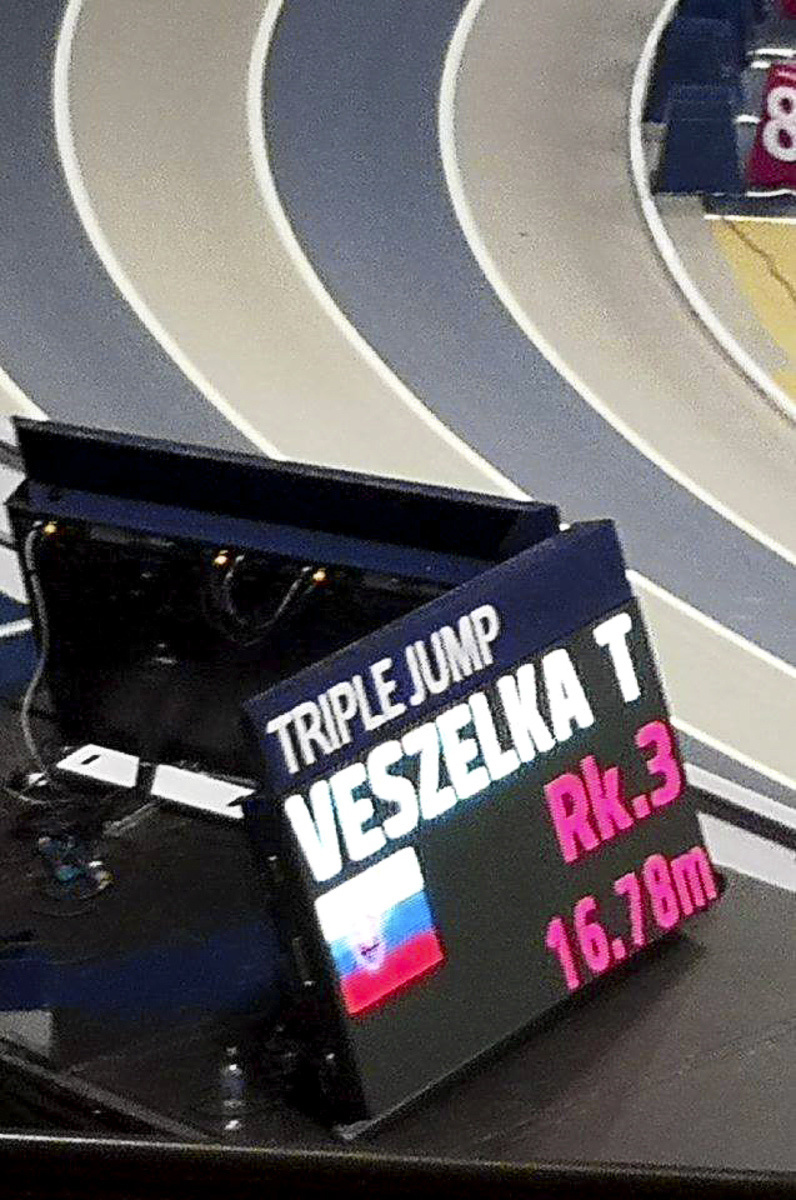 Slovenský trojskokan Tomáš Veszelka