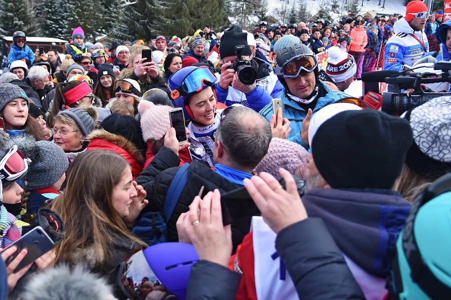 Na snímke slovenská reprezentantka