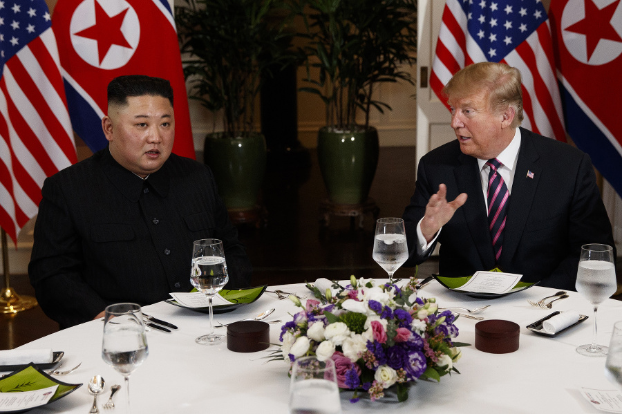 Trump a Kim počas