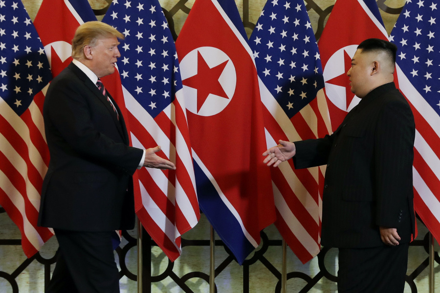 Donald Trump a Kim