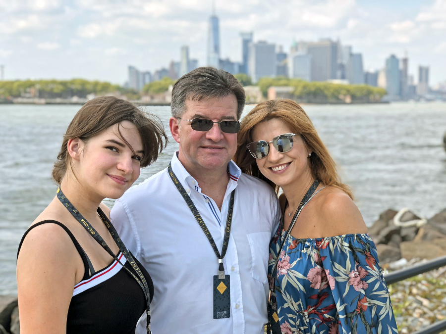 Moderátorka strávila s rodinou rok v New Yorku.