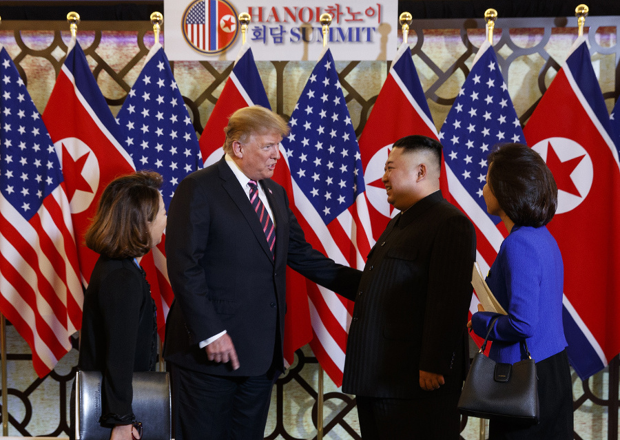 Donald Trump a Kim