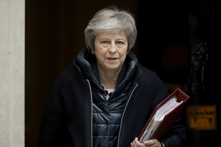 Britská premiérka Theresa Mayová