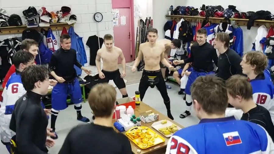 Mladí slovenskí hokejisti si