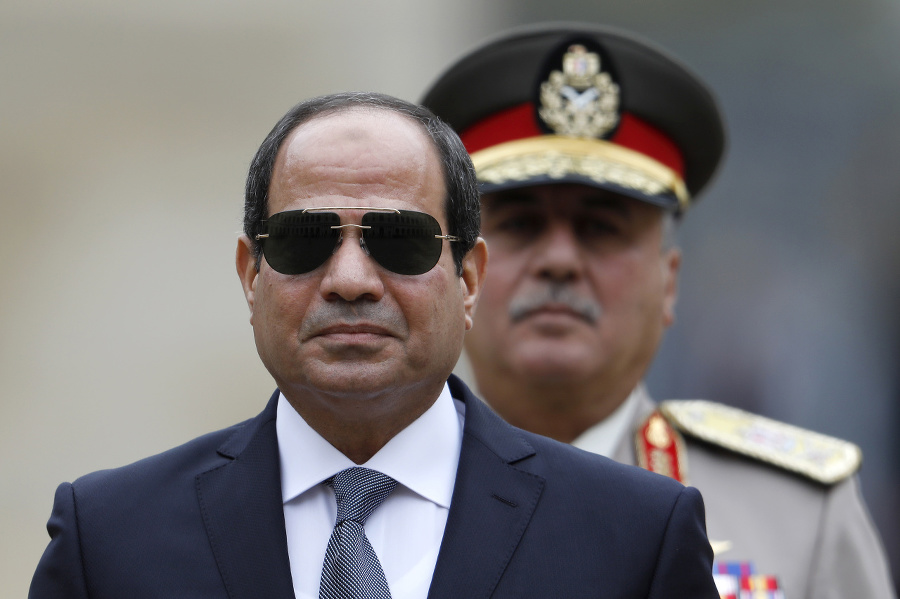 Egyptský prezident Abdal Fattáh