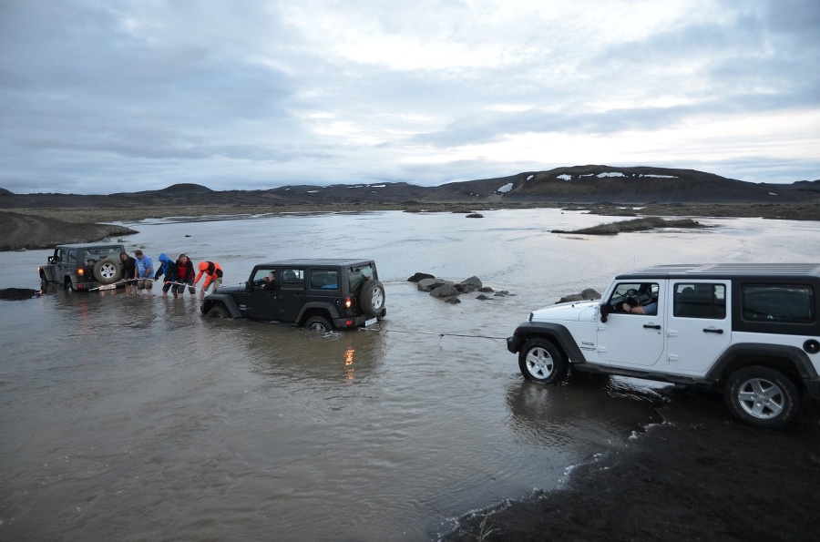 Na Islande zapadli v