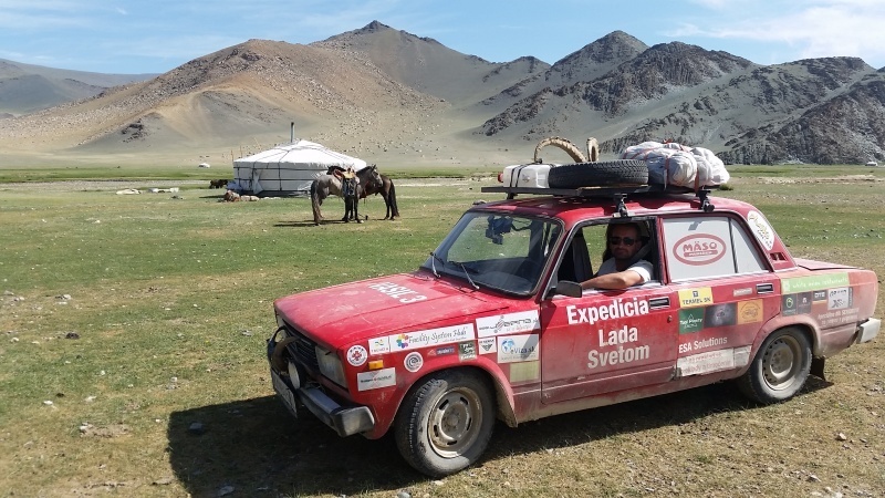 Takto sa prepravovali po Mongolsku.