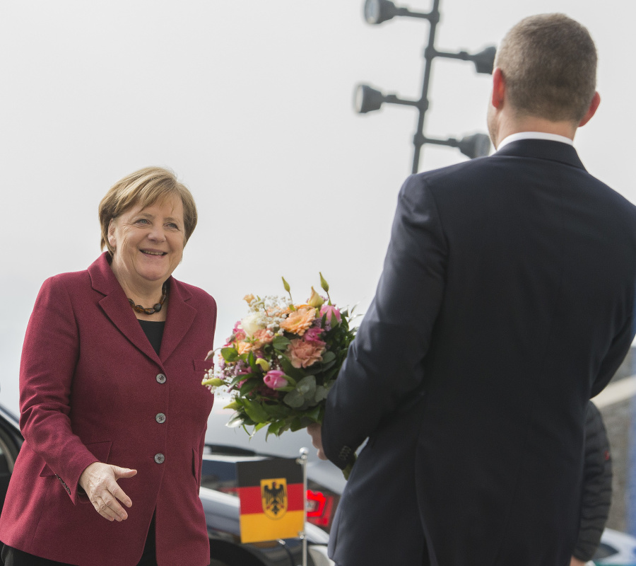 Nemecká kancelárka Merkelová sa