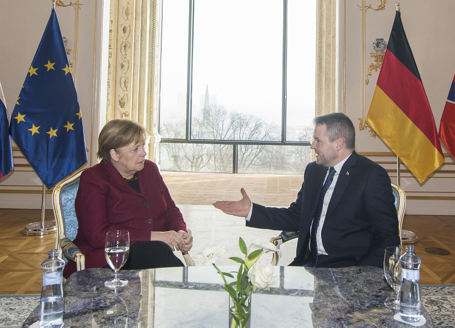 Nemecká kancelárka Merkelová sa