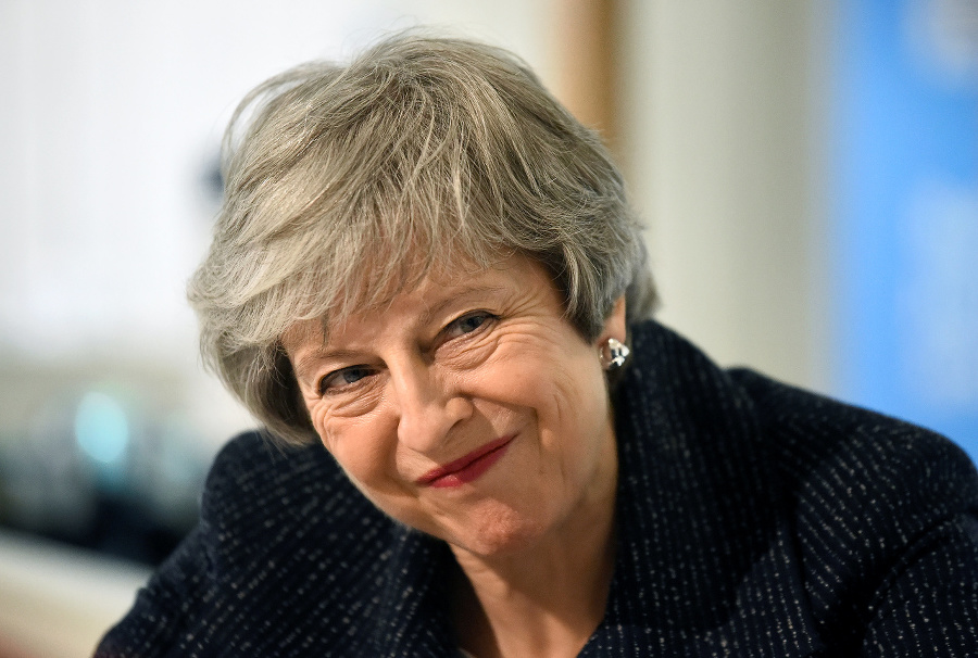 Britská premiérka Theresa Mayová