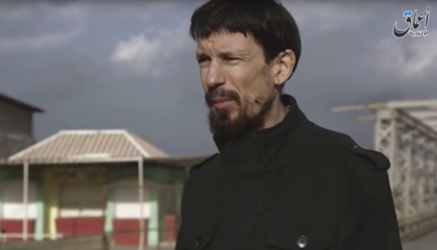 Britský fotoreportér John Cantlie