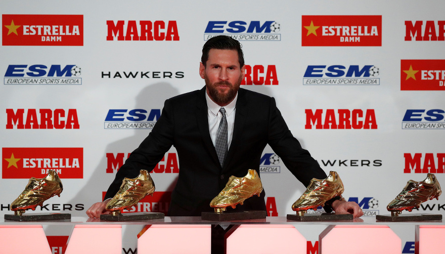 Lionel Messi piatykrát vo