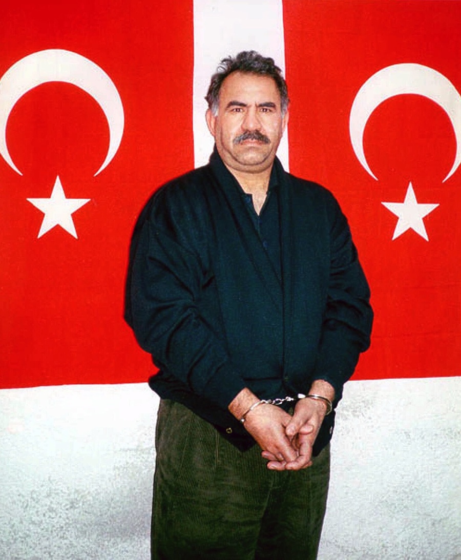 Väznený Abdullah Öcalan.