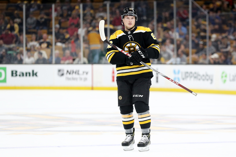 Hokejový center Bostonu Bruins