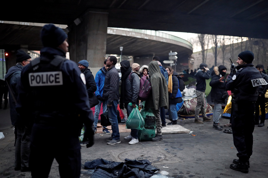 Polícia v Paríži zrušila