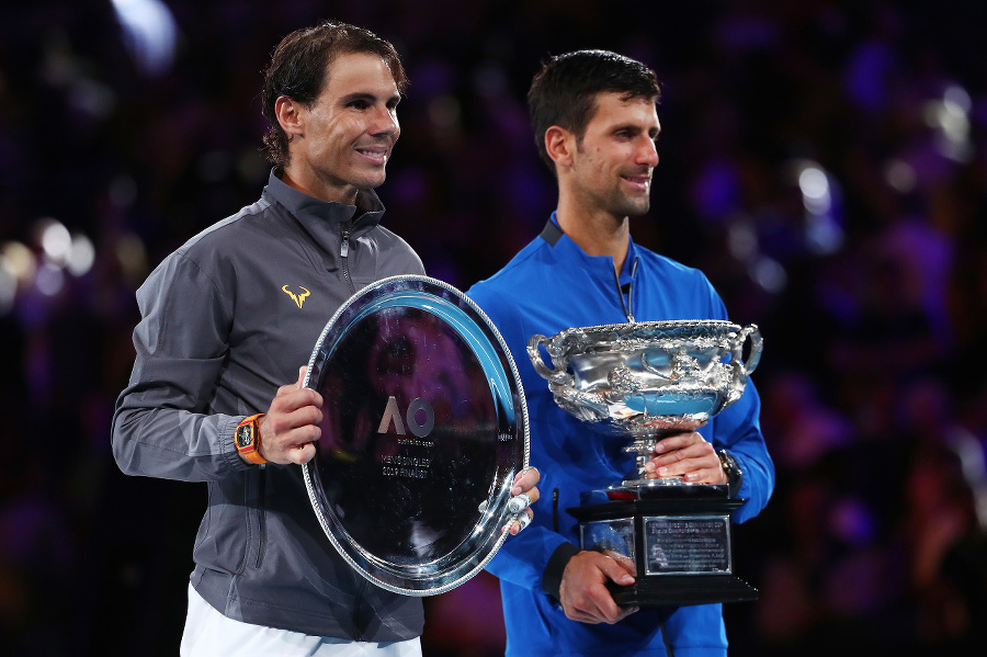 Novak Djokovič a Rafael