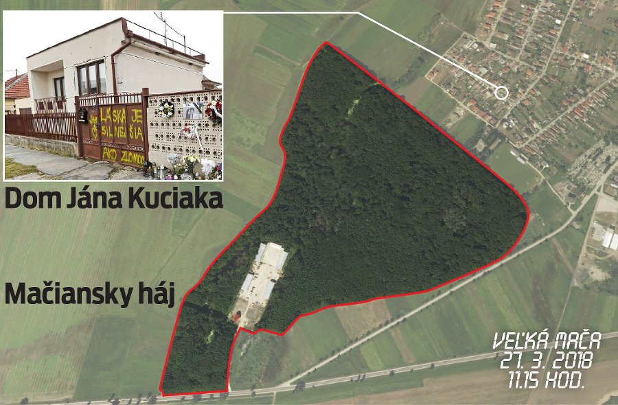 Policajti prehľadávali Mačiansky háj.