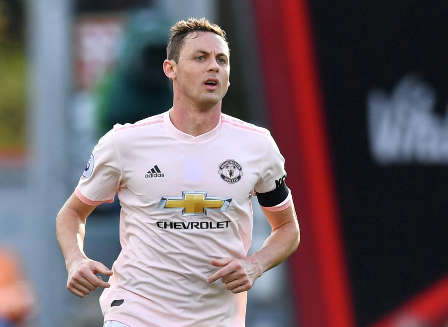 Nemanja Matič v drese Manchestru United.