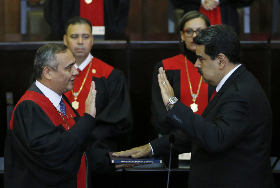 Venezuelský socialistický prezident Nicolás