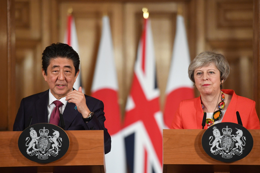 Japonskyý premiér Shinzo Abe