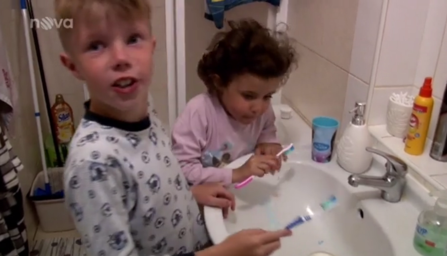 Deti neboli naučené umývať
