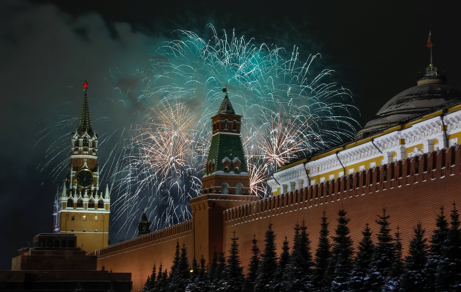 Silvester 2018 v Moskve