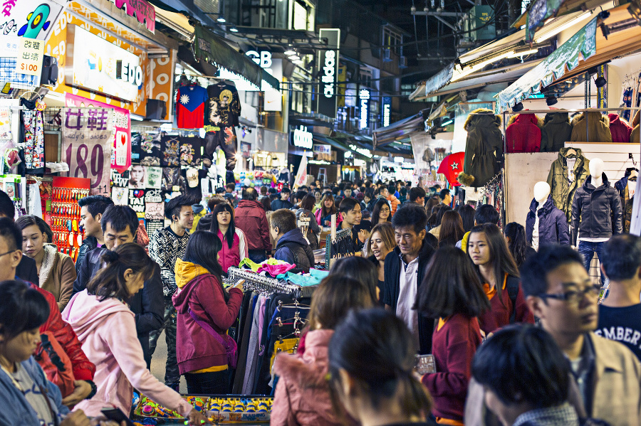 Shilin Night Market in