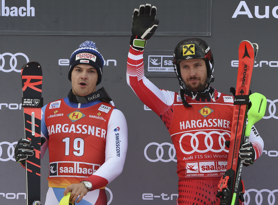 Hirscher vyhral deviaty z