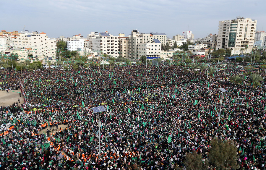 V Gaze tisíce Palestínčanov