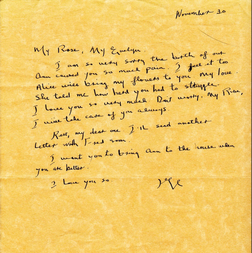 List, v ktorom Maurice