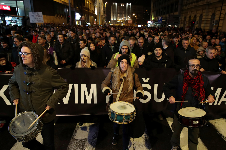 Tisíce ľudí protestovali v