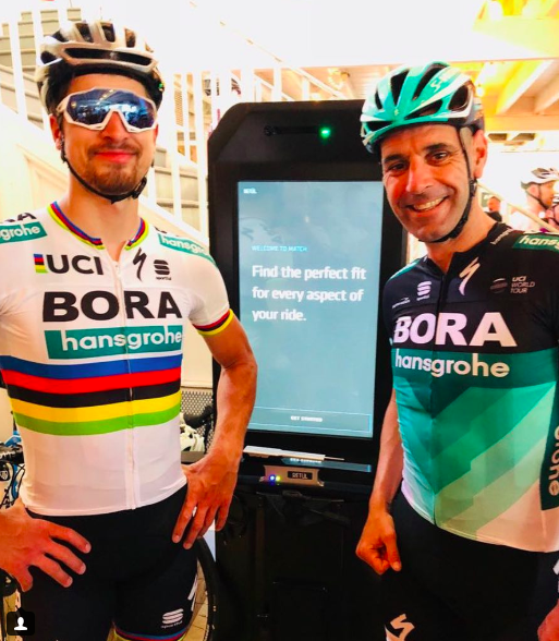 Peter Sagan si trénera