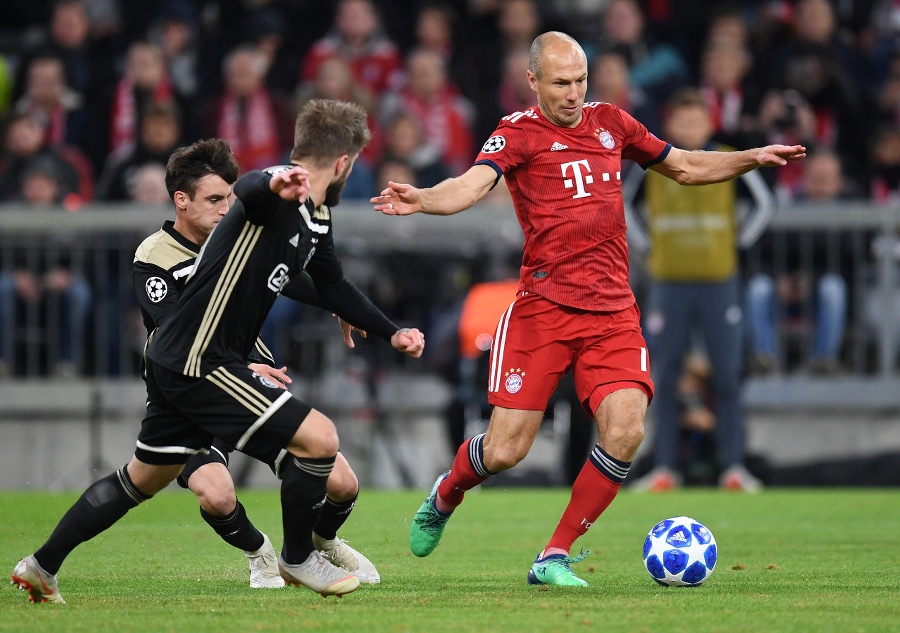 Arjen Robben v súboji