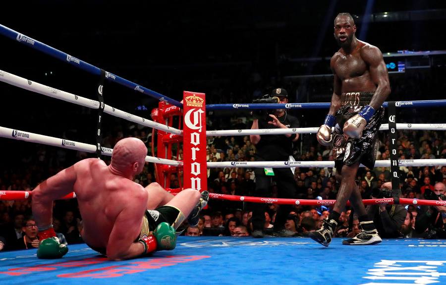 Súboj Wilder vs. Fury.