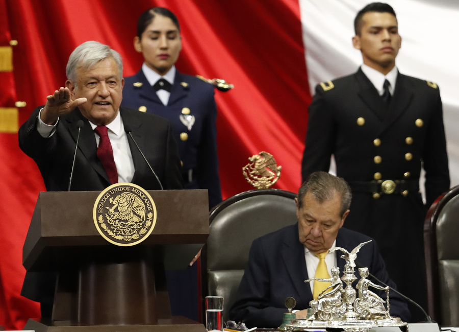 Inaugurácia nového Mexického prezienta
