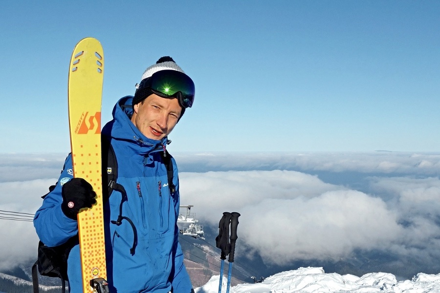 Peter (35), skialpinista