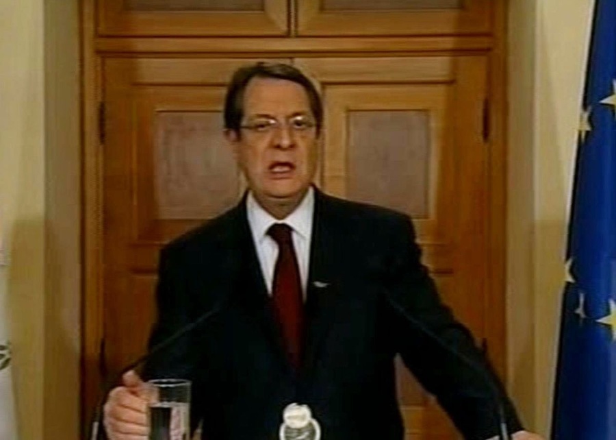 Cyperský prezident Nikos Anastasiadis