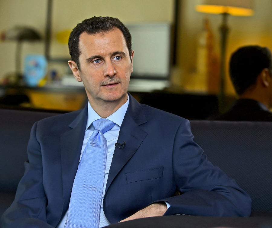 Sýrsky prezident Baššár al-Asad.
