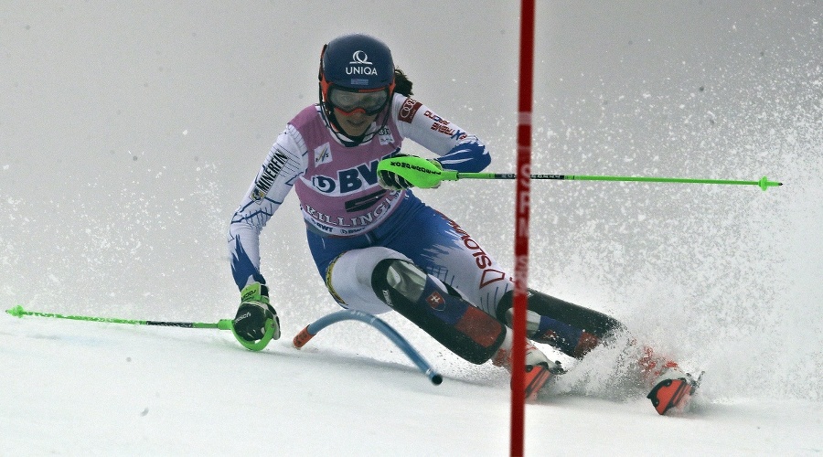 Petra Vlhová na slalomárskej