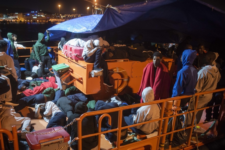 Najviac migrantov prichádzajúcich cez