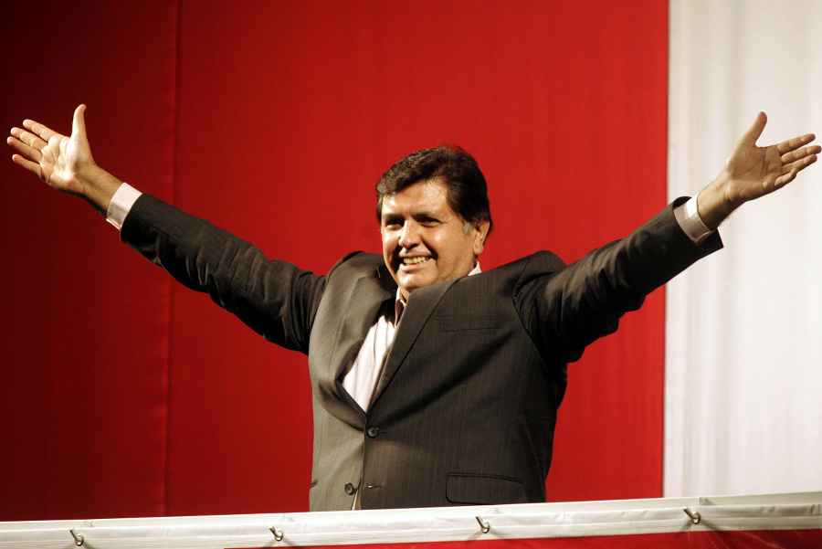 Bývalý peruánsky prezident Alan