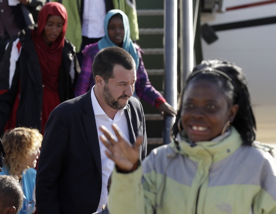 Taliansky minister privítal afrických