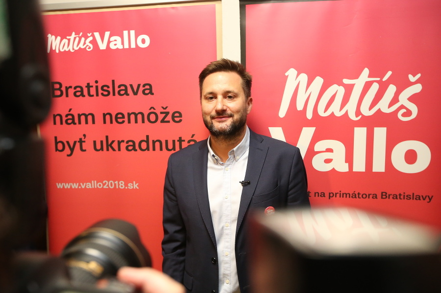 Nový primátor Matúš Vallo