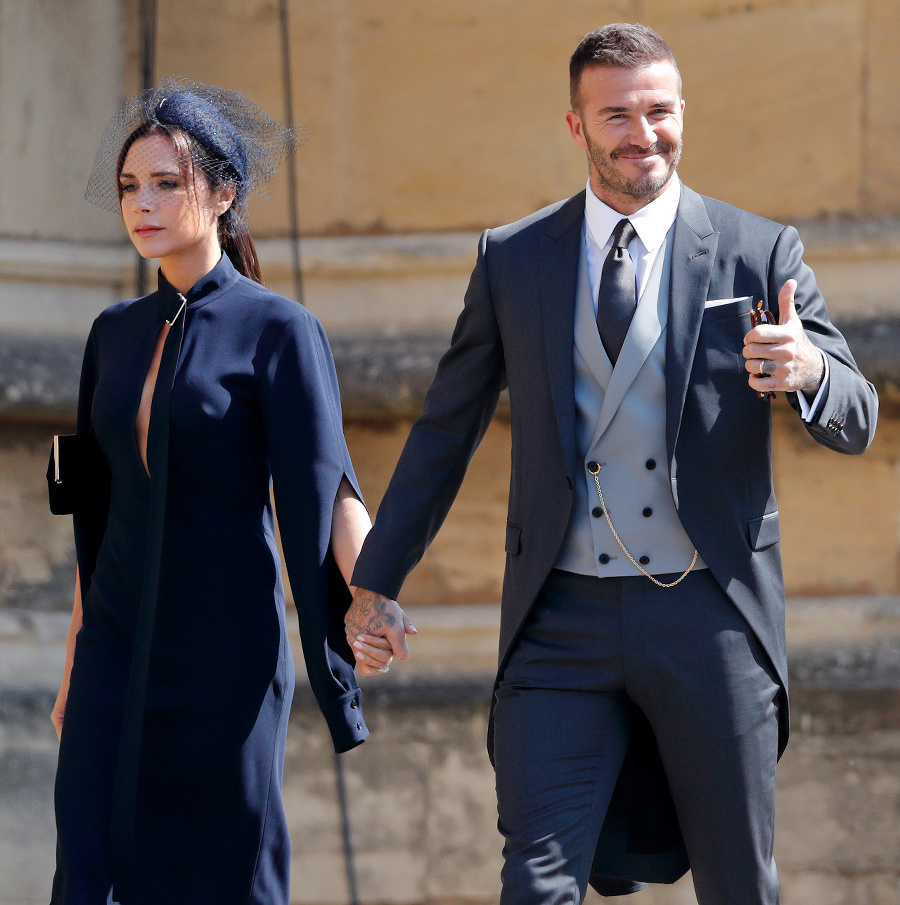 David Beckham s manželkou