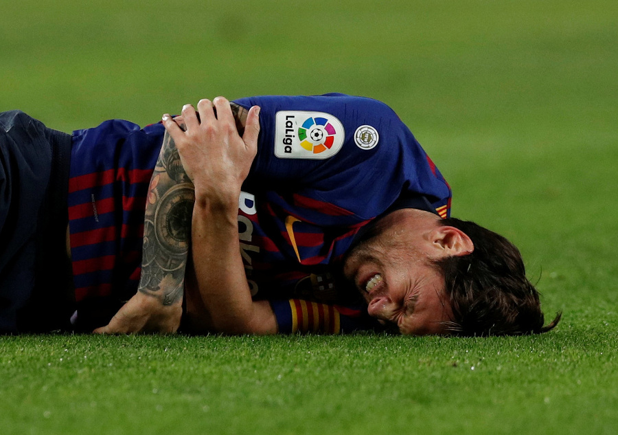 Messi sa zranil v