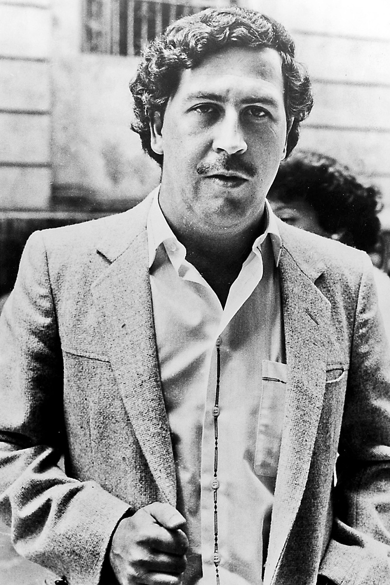 Narkobarón Escobar († 44)