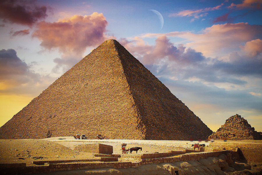 PYRAMÍDY: Egyptské skvosty boli