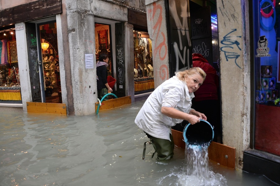 Takúto kritickú situáciu Benátky