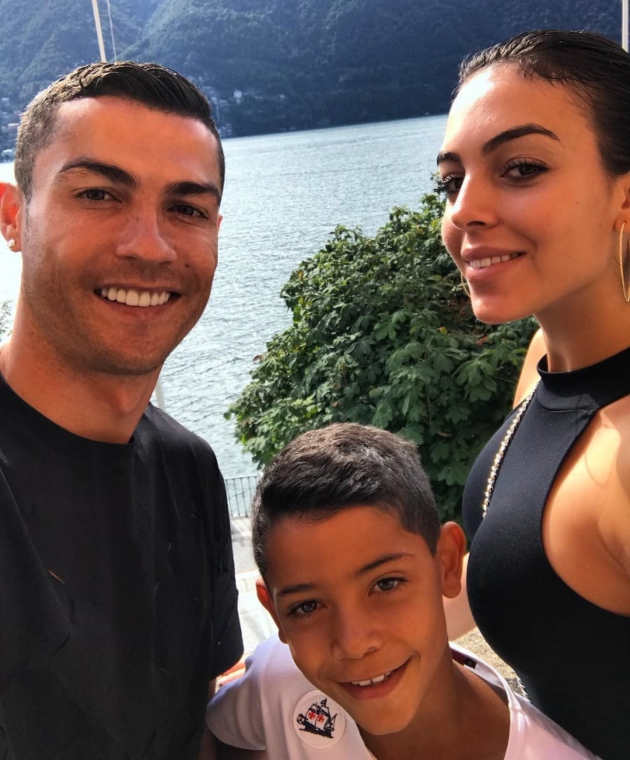 Ronaldo so synom Criastianom