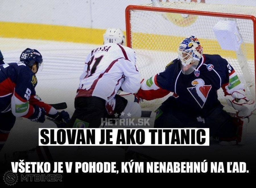Slovan porovnávajú aj s Titanicom.